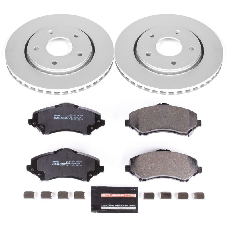 Power Stop 08-16 Chrysler Town & Country Front Euro-Stop Brake Kit