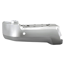 xTune 17-19 Ford F250/ F350 Rear Left Bumper Cap End w/ Sensor Hole - Chrome RB-FF25017-BEWS-L