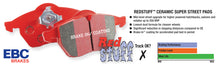 Load image into Gallery viewer, EBC 89-94 Nissan Skyline (R32) 1.8 Redstuff Front Brake Pads