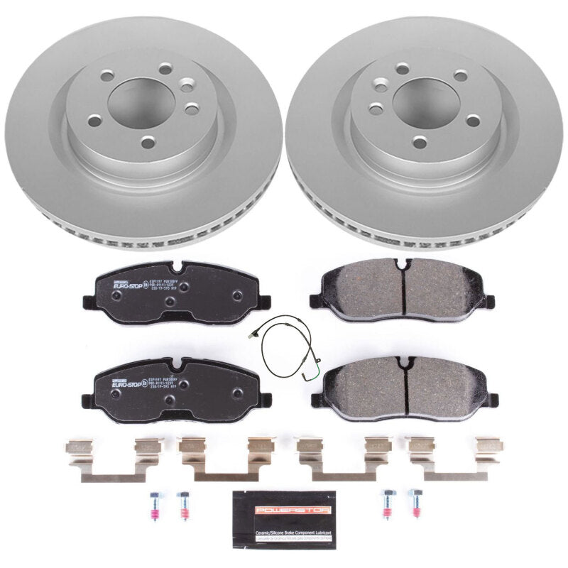 Power Stop 05-09 Land Rover LR3 Front Euro-Stop Brake Kit