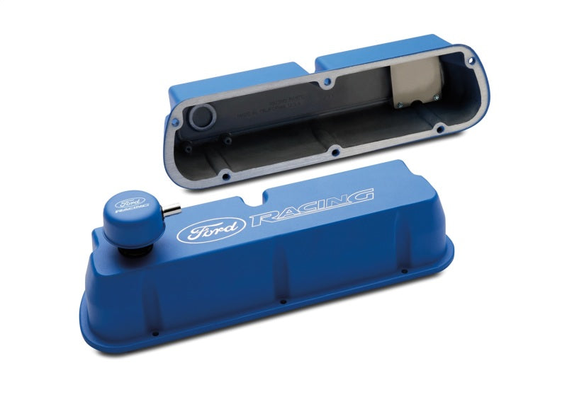 Ford Racing Blue Satin Valve Covers