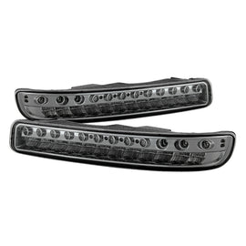 xTune GMC Sierra 99-06 Full LED Bumper Lights Smoke CBL-JH-GS99-LED-SM
