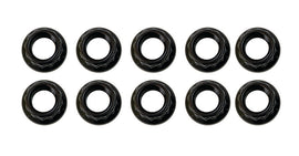 Moroso 5/16in-24 12 Point Black Oxide Flange Nut  - 10 Pack