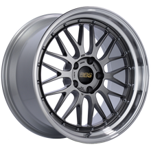 Load image into Gallery viewer, BBS LM 19x10 5x120 ET25 Diamond Black Center Diamond Cut Lip Wheel -82mm PFS/Clip Required