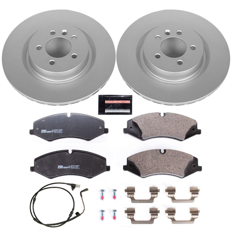 Power Stop 10-13 Land Rover Range Rover Sport Front Euro-Stop Brake Kit