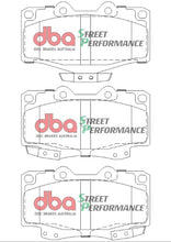 Load image into Gallery viewer, DBA 95-04 Toyota Tacoma (6 Lug) Front SP Performance Brake Pads