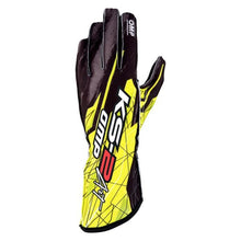 Load image into Gallery viewer, OMP KS-2 Art Gloves Black/Yellow - Size XL