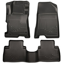 Load image into Gallery viewer, Husky Liners 13 Subaru Legacy/Outback WeatherBeater Front &amp; 2nd Seat Black Floor Liners