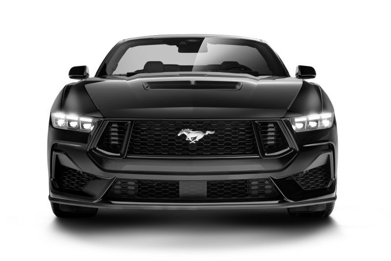 AVS 2024 Ford Mustang Aeroskin Low Profile Acrylic Hood Shield - Smoke