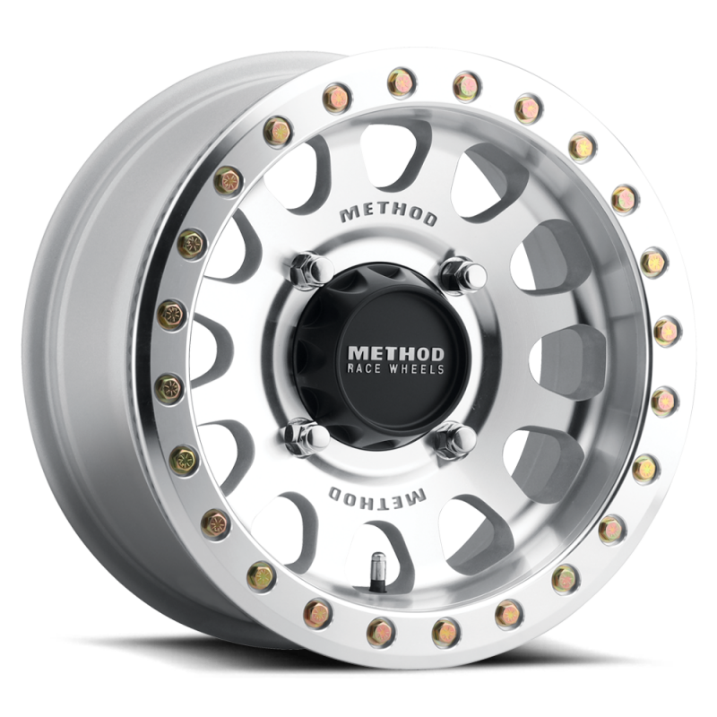 Method MR401 UTV Beadlock 15x7 +38mm Offset 6 x 139.7 BP 81.80mm CB Raw Machined Wheel w/ BH-H24100