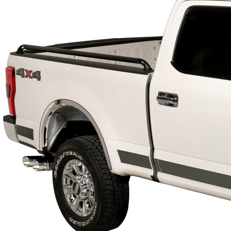 Putco 14-14 Chevrolet Silverado HD - 6.5ft Bed Locker Side Rails - Black Powder Coated