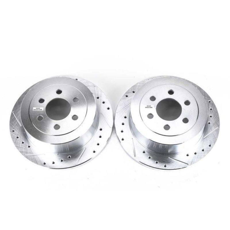 Power Stop 03-04 Dodge Dakota Rear Evolution Drilled & Slotted Rotors - Pair