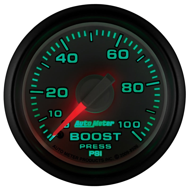 Autometer Factory Match 52.4mm Mechanical 0-100 PSI Boost Gauges 3 pressure Ranges