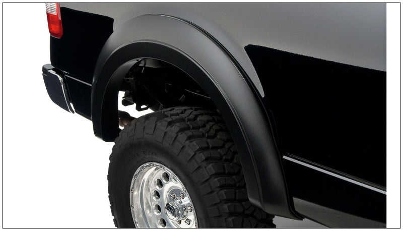 Bushwacker 04-08 Ford F-150 Styleside Extend-A-Fender Style Flares 2pc 66.0/78.0/96.0in Bed - Black