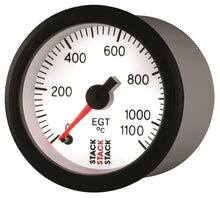 Load image into Gallery viewer, Autometer Stack 52mm 0-1100 Deg C Pro Stepper Motor Exhaust Gas Temp Gauge - White