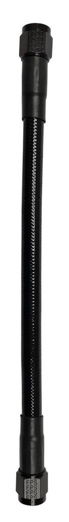 Fragola -8AN Ext Black PTFE Hose Assembly Straight x Straight 60in