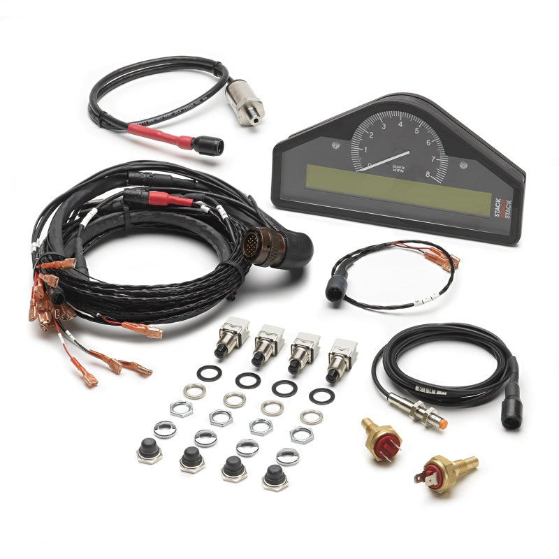 AutoMeter Stack Street Dash Black 0-8K RPM (PSI / DEG. F / MPH)