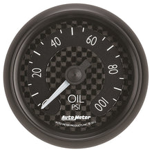 Load image into Gallery viewer, Autometer GT Series 52mm Mechanical 0-100 psi Oil Pressure Gauge