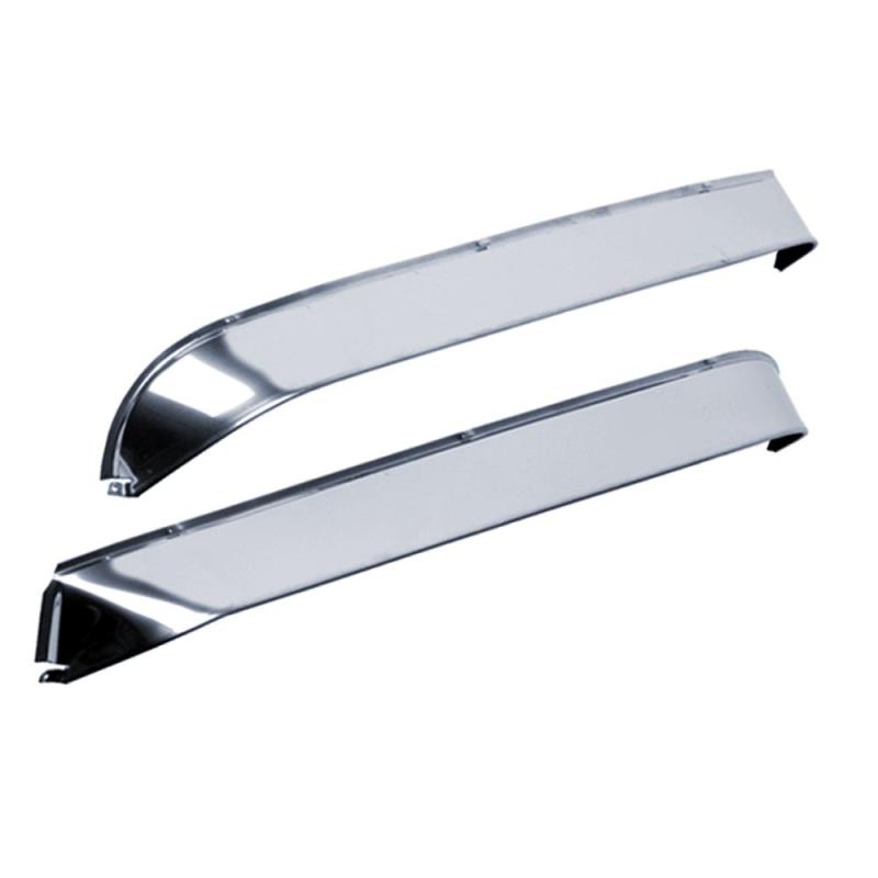 AVS 67-72 Chevy CK Ventshade Window Deflectors 2pc - Stainless