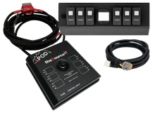 Load image into Gallery viewer, Spod 09-18 Jeep Wrangler JK SourceLT w/ Genesis Adapter and Red LED Switch Panel