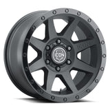 ICON Rebound 17x8.5 6x5.5 0mm Offset 4.75in BS 106.1mm Bore Double Black Wheel