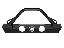 Load image into Gallery viewer, ICON 2018+ Jeep Wrangler JL / 2020+ Jeep Wrangler JT Pro Series Front Bumper w/Bar/Tabs