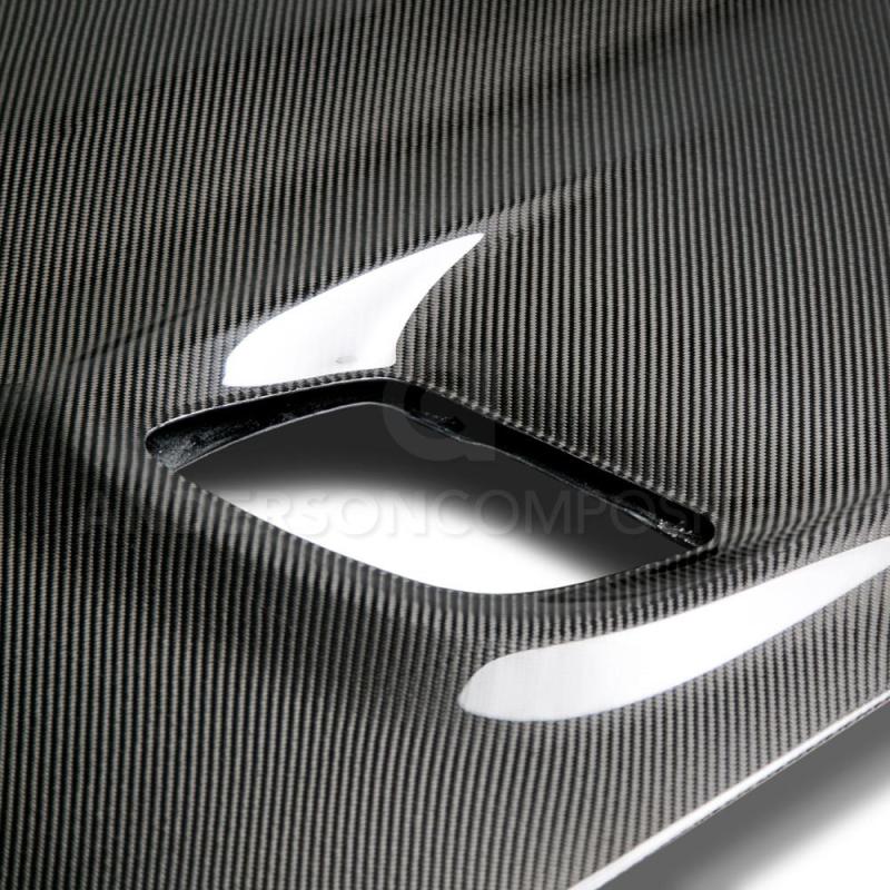 Anderson Composites 15-16 Dodge Challenger Hellcat Carbon Fiber Hood