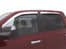 Load image into Gallery viewer, AVS 19-22 Ford Ranger Crew Cab Ventvisor Outside Mount Window Deflectors 4pc - Chrome