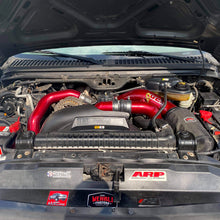 Load image into Gallery viewer, Wehrli 03-07 Ford 6.0L Powerstroke 4in Intake Kit - Fine Texture Black