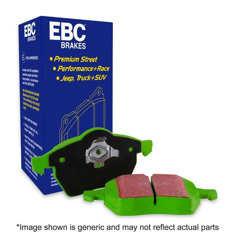 EBC 94-96 Ford Bronco 5.0 Greenstuff Front Brake Pads