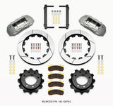 Wilwood TX6R Rear Kit 16.00in Clear Ano 1999-2010 GM Trk 2500 HD 4.84 Cntr