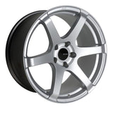 Enkei T6S 18x9.5 35mm Offset 5x112 Bolt Pattern 72.6 Bore Matte Silver Wheel