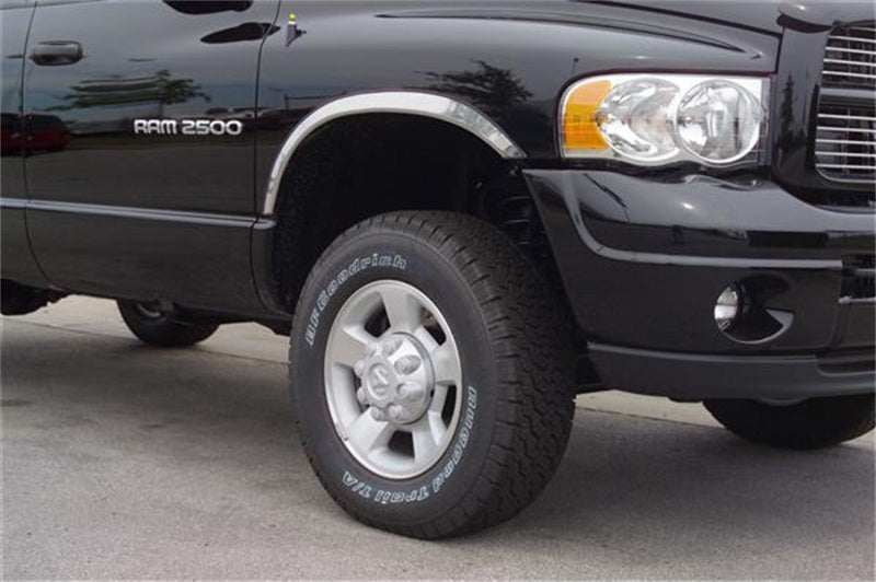 Putco 10-19 Ram 2500/3500 - Fits w/ and w/o Factory Fender Flares Stainless Steel Fender Trim