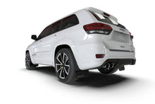 Load image into Gallery viewer, Rally Armor 18-22 Jeep Grand Cherokee SRT Trackhawk Black UR Mud Flap - White Logo