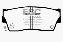 Load image into Gallery viewer, EBC 98-00 Chevrolet Tracker 1.6 (2 Door) Greenstuff Front Brake Pads