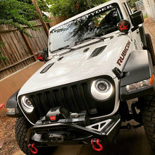 Load image into Gallery viewer, Oracle Jeep JL/Gladiator JT Oculus Bi-LED Projector Headlights - Amber/White Switchback