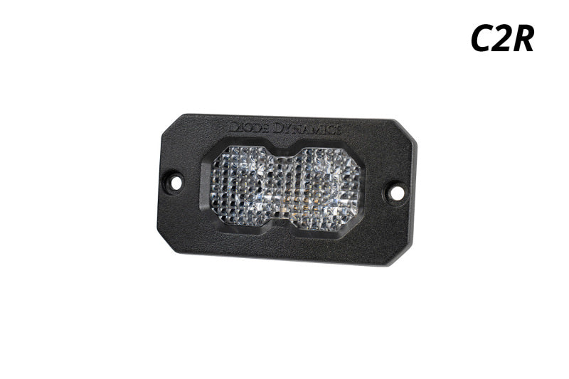 Diode Dynamics C2R White Flood Flush Mount LED Pod (Single)