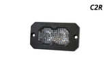 Diode Dynamics C2R White Flood Flush Mount LED Pod (Single)