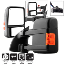 Load image into Gallery viewer, xTune 99-15 Ford SuperDuty L/R Manual Extendable - Manual Adjust Mirror MIR-FDSD08S-MA-AM-SET