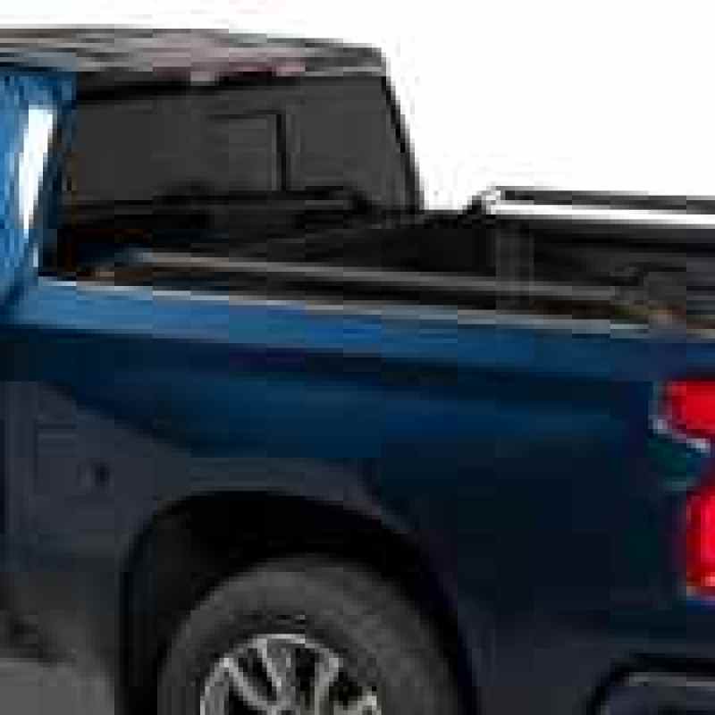 Putco 19-20 Chevy Silv LD / GMC Sierra LD - 1500 8ft Bed Locker Side Rails - Black Powder Coated