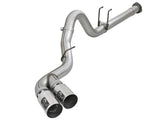 aFe Power 11-14 Ford F250/F350 6.7L Diesel Rebel XD 4in 409 SS DPF-Back Exhaust System - Pol Tips