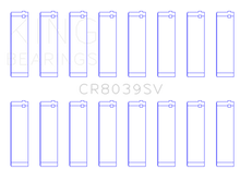 Load image into Gallery viewer, King Engine Bearings 08-10 Ford Powerstroke 6.4L (Size +.50mm) Connecting Rod Bearing Set