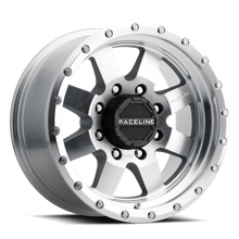 Load image into Gallery viewer, Raceline 935MC Defender 17x9in / 8x170 BP / -12mm Offset / 130.81mm Bore - Machined Wheel