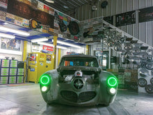 Load image into Gallery viewer, Oracle Pre-Installed Lights 7 IN. Sealed Beam - Amber Halo