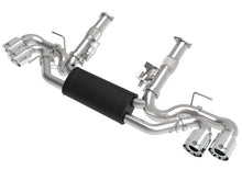 Load image into Gallery viewer, aFe MACH Force-Xp 2-1/2in 304SS Cat-Back 2020 Chevy Corvette (C8) 6.2L - Polished Tip