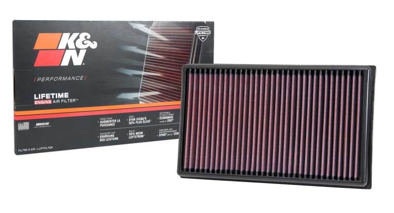 K&N Replacement Air Filter 12-13 VW Golf VII 1.6L/2.0L DSL / 13 Audi A3 1.6L/2.0L DSL/13 A3 1.8L F/I