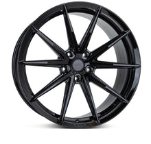 Load image into Gallery viewer, Vossen HFX-2 22x10.5 / 5x112 / ET35 / Deep Face / 66.5 - Gloss Black Wheel