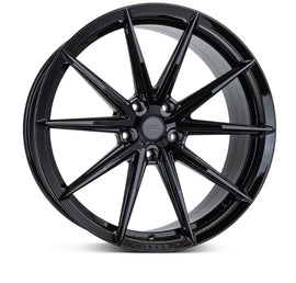 Vossen HFX-2 22x10.5 / 5x112 / ET35 / Deep Face / 66.5 - Gloss Black Wheel