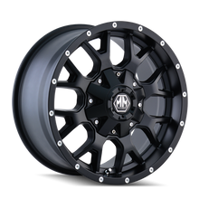 Load image into Gallery viewer, Mayhem 8015 Warrior 20x9 / 8x165.1 BP / 0mm Offset / 130.8mm Hub Matte Black Wheel