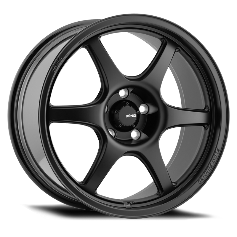 Konig Hexaform 17x8 5x100 ET40 Matte Black